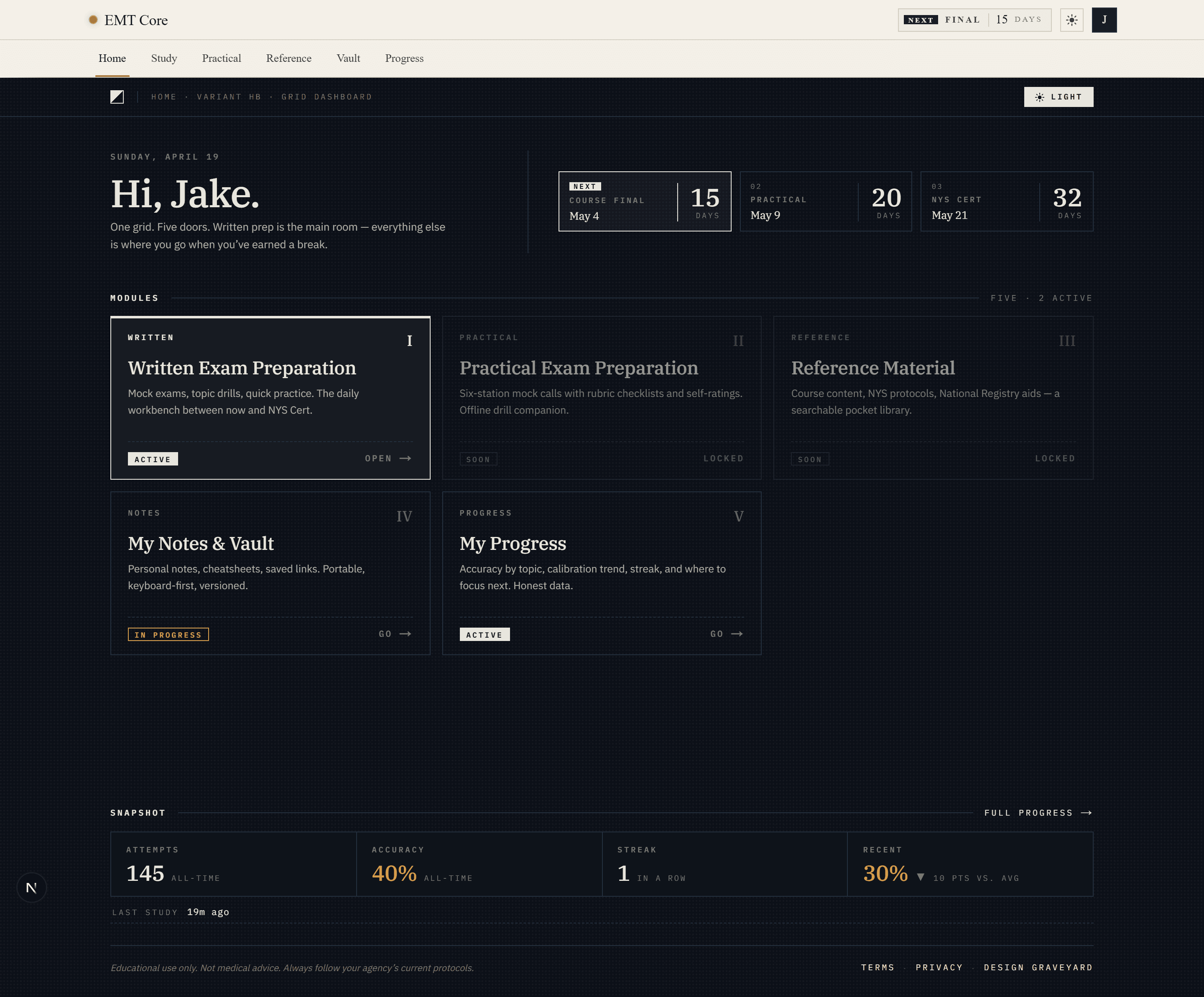 Hb · Grid Dashboard