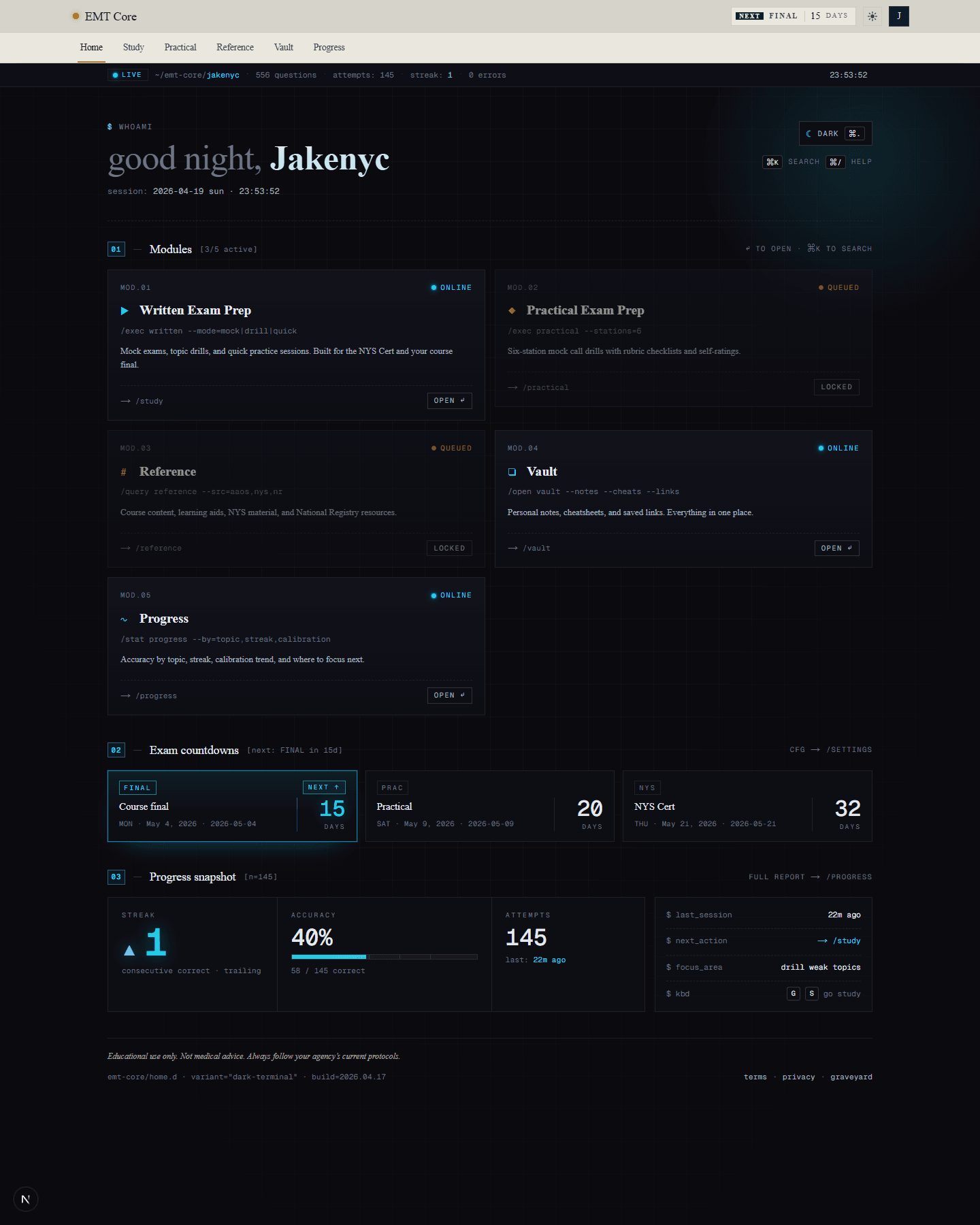 Hd · Dark Terminal